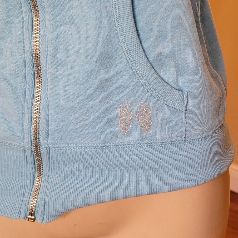 Victoria's Secret Supermodel Sweatpants + Hoodie Jacket Size M EXC - Picture 3 of 10